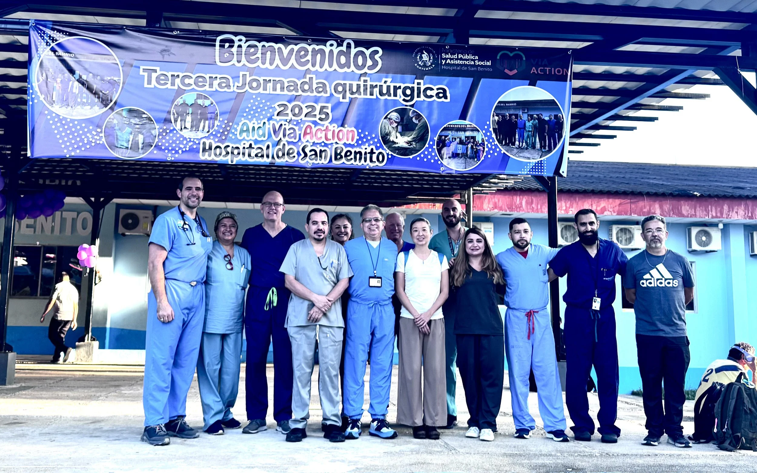 Aid Via Action medical mission team in Guatemala